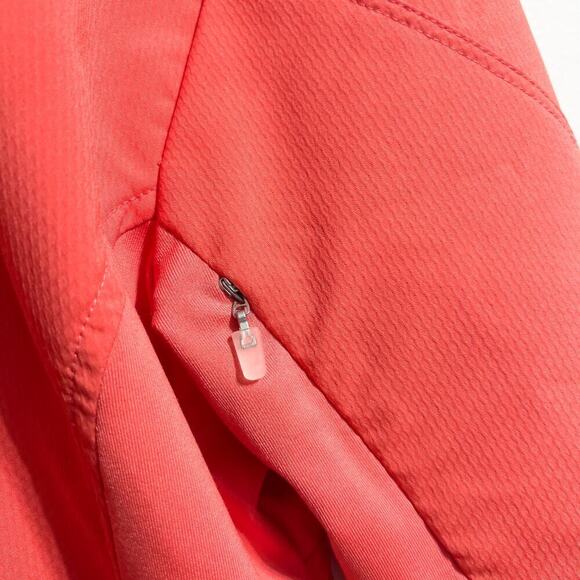 Nike Jacket Small Coral Orange Pink Full Zip Sphere Dry Active Performance - Picture 4 of 8